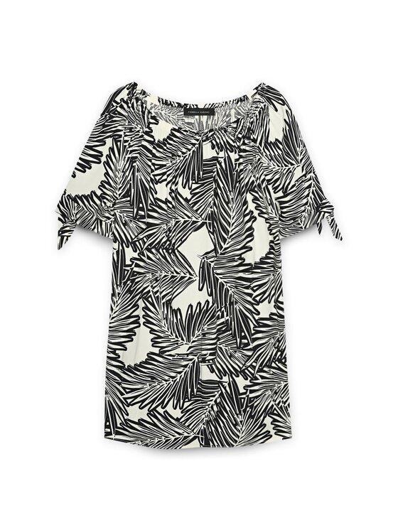 Fiorella Rubino Fiorella Rubino Sukienka codzienna 7004L001169N0S1 Czarny A-Line Fit
