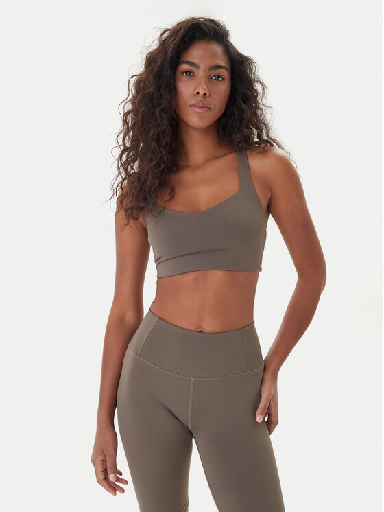 Girlfriend Collective Girlfriend Collective Спортивний бюстгальтер Float Riley 1055 Бежевий