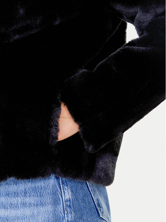 Guess Guess Pelliccia New Sophy W0BL0N WDCH0 Nero Regular Fit