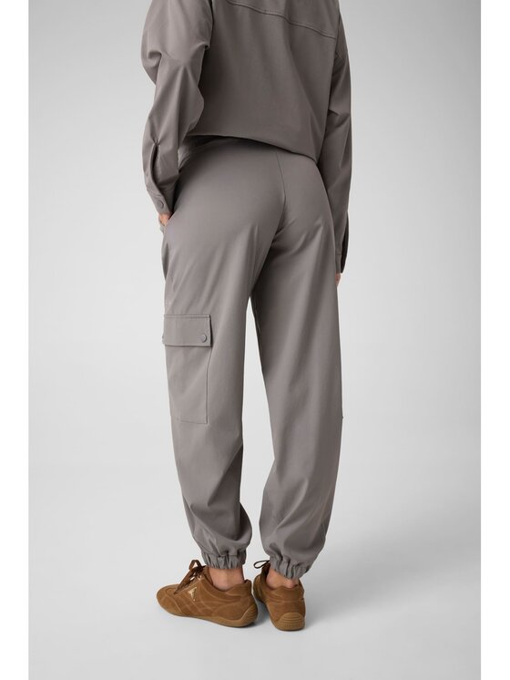 Guess Guess Spodnie materiałowe 183866 Szary Slim Fit