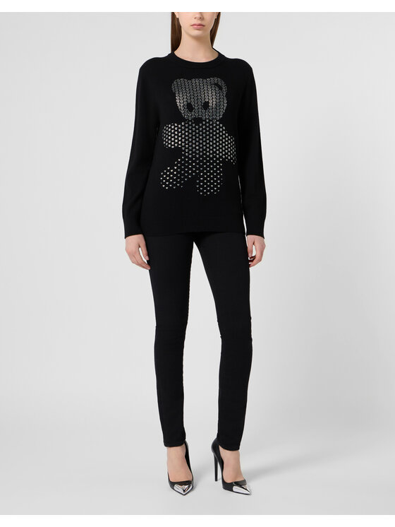 PHILIPP PLEIN PHILIPP PLEIN Sweter 31402 Czarny
