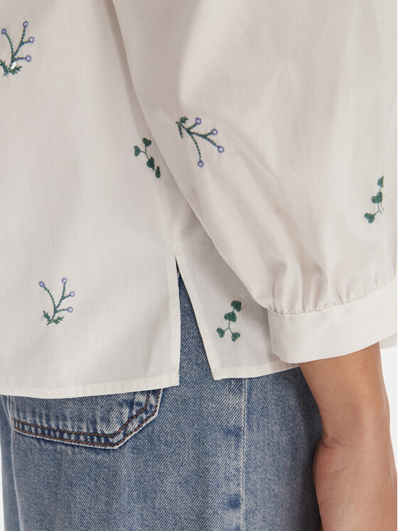 Weekend Max Mara Weekend Max Mara Krekls Gilly 2515111132 Balts Relaxed Fit