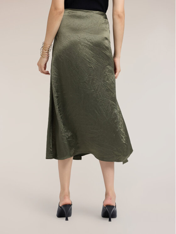 Motivi Motivi Gonna midi 1068Q001249N035 Verde A-Line Fit
