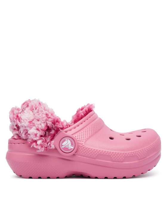 Crocs Şlapi Classic Fleece Lined Clog T 212857 Roz