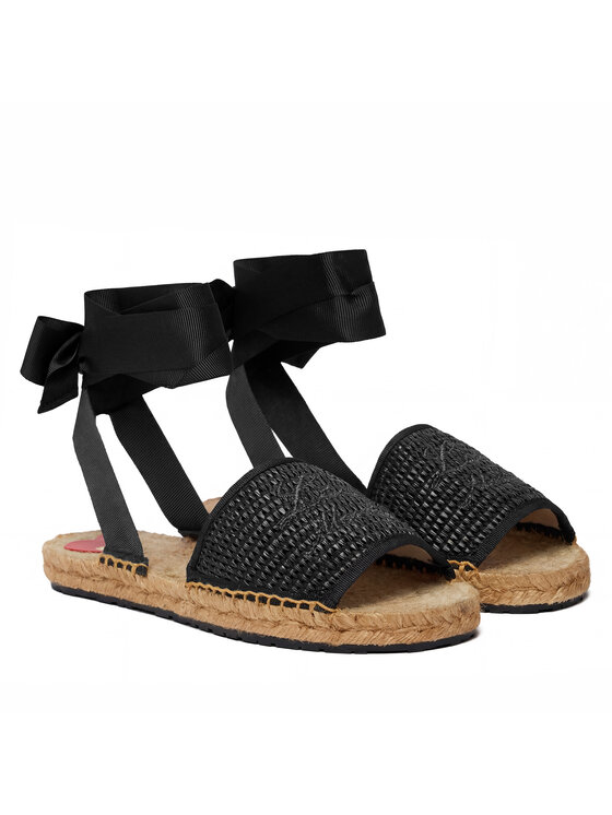LOVE MOSCHINO LOVE MOSCHINO Espadrilky JA16222G0OJR100A Černá