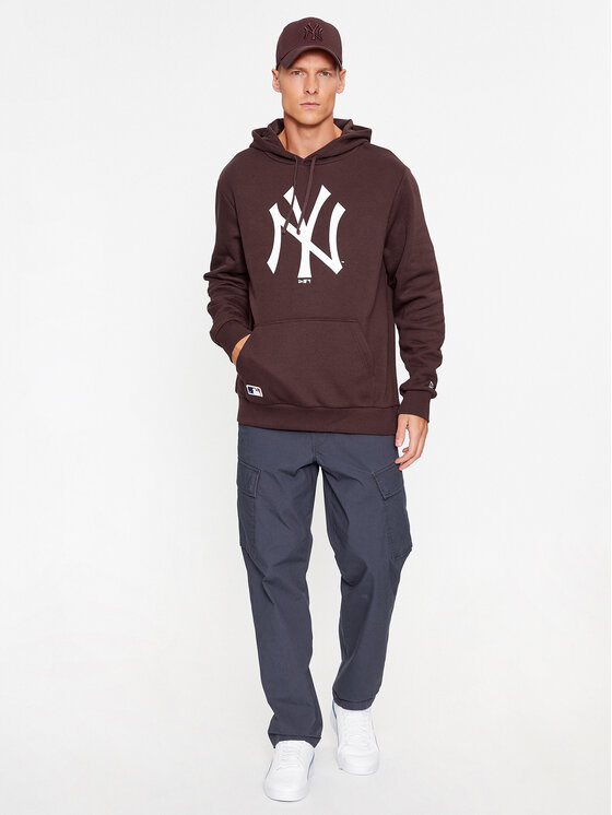 New Era New Era Суитшърт 60416737 Бордо Regular Fit