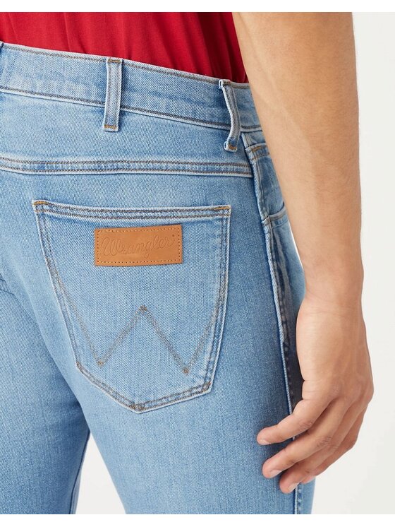 Wrangler Wrangler Jeansy W14XJX21E Niebieski Slim Fit