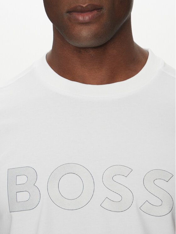 BOSS BOSS T-shirt TL Logo 50535170 Bijela Regular Fit