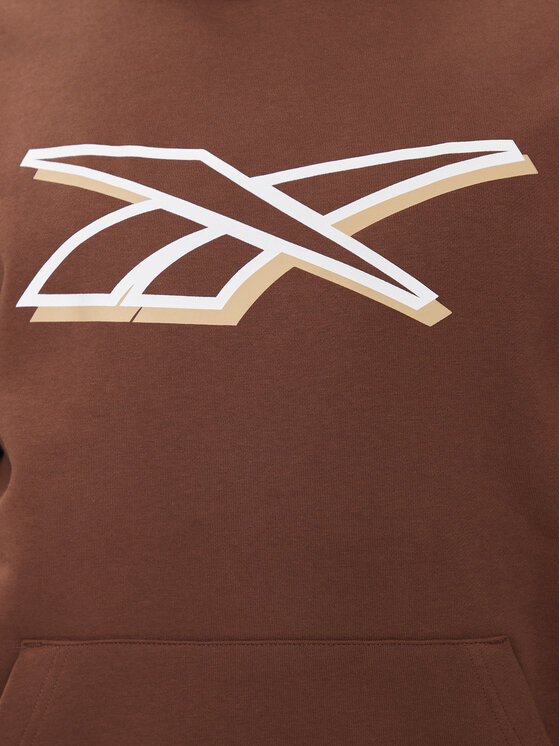 Reebok Reebok Μπλούζα Vector 100202413 Καφέ Regular Fit