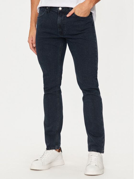 Lee Lee Jeansy Luke 112355863 Niebieski Slim Fit
