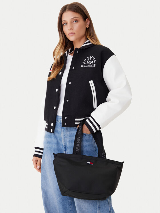 Tommy Jeans Tommy Jeans Torbica Tjw Ess Daily Mini Tote AW0AW17890 Crna