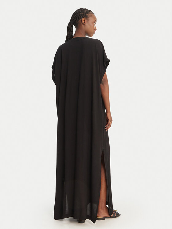 BOSS BOSS Strandkleid Double B 50557042 Schwarz Relaxed Fit