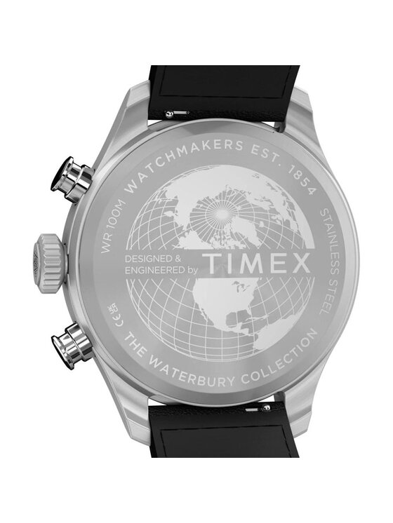 Timex Timex Zegarek TW2Y70000 Czarny