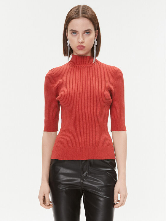 DKNY Sveter P3MSZBA9 Ružová Regular Fit