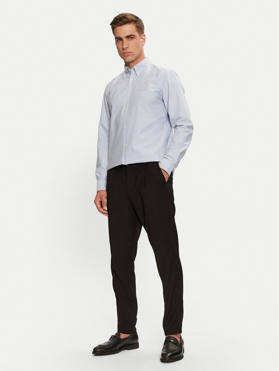 BOSS Boss Cămașă H-Roan 50520265 Albastru celest Slim Fit