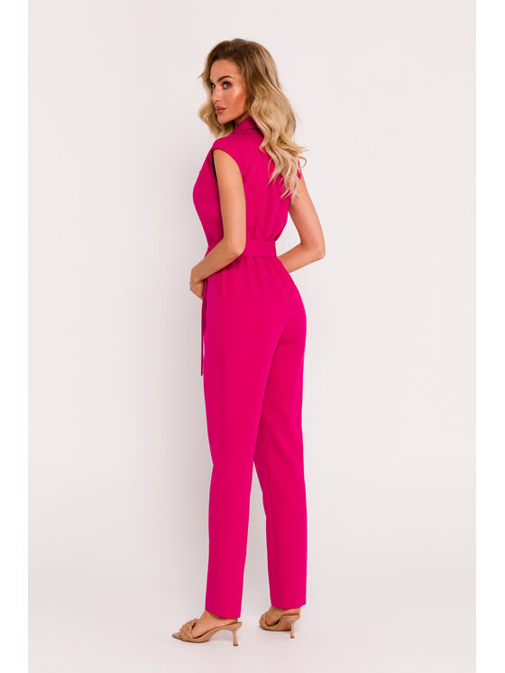 Made of Emotion Made of Emotion Kombinezon M780 Różowy Generous Fit