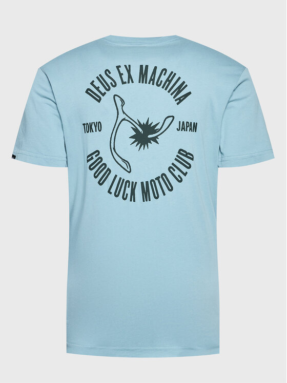 Deus Ex Machina Deus Ex Machina Футболка Good Luck DMF221428D Голубий Regular Fit