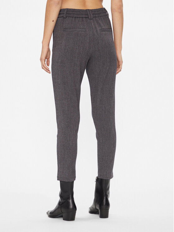 ONLY ONLY Spodnie materiałowe 15309862 Szary Regular Fit