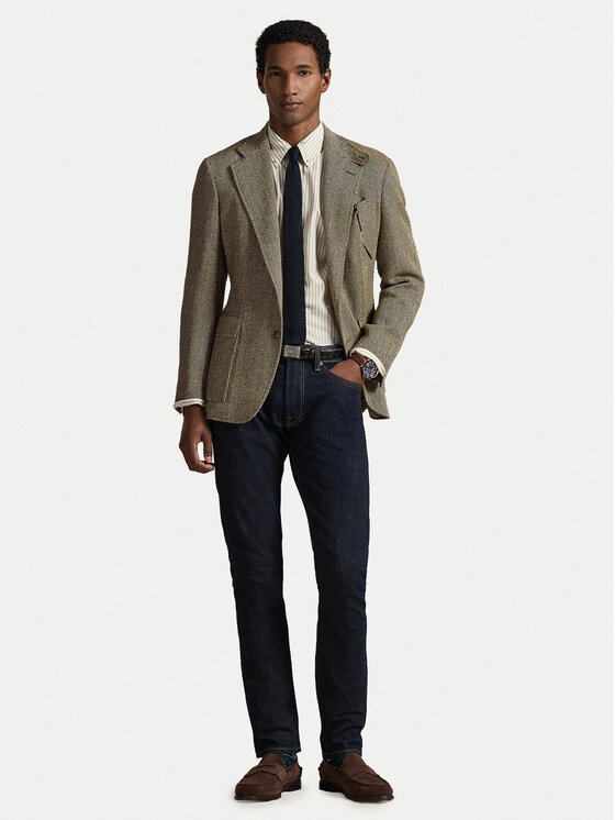 Polo Ralph Lauren Polo Ralph Lauren Риза 710B15595007 Светлобежов Custom Fit