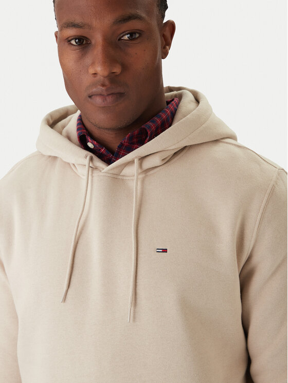 Tommy Jeans Tommy Jeans Džemperis ar kapuci DM0DM20742 Bēšs Regular Fit