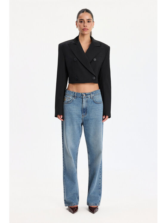 BENU BENU Jeansy vintage blue Niebieski Straight Fit