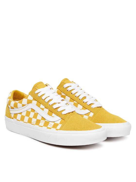 Vans Vans Гуменки Old Skool Checkerboard VN000DB3ZX71 Жълт