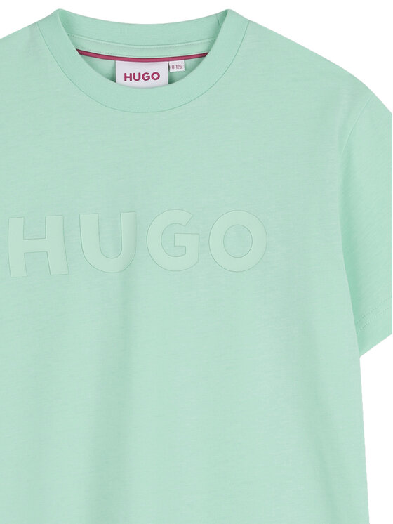 HUGO HUGO T-särk G01014 S Roheline Regular Fit