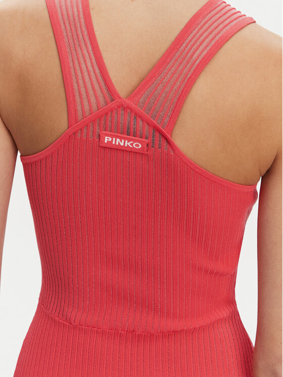 PINKO PINKO Vestito di maglia 104811 A2GJ N55 Arancione Regular Fit