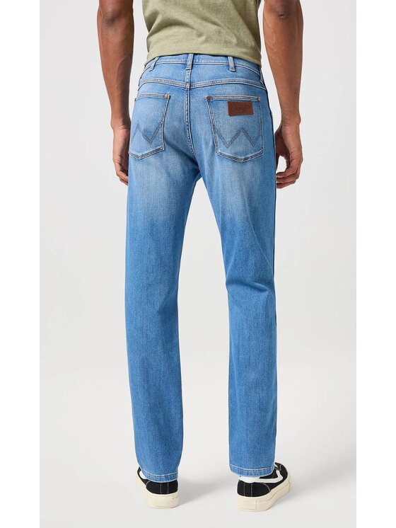 Wrangler Wrangler Jeansy Larston Niebieski Slim Fit