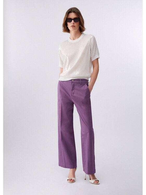 Liu Jo Liu Jo Maglione WA6216MA68RP9691 Viola Regular Fit