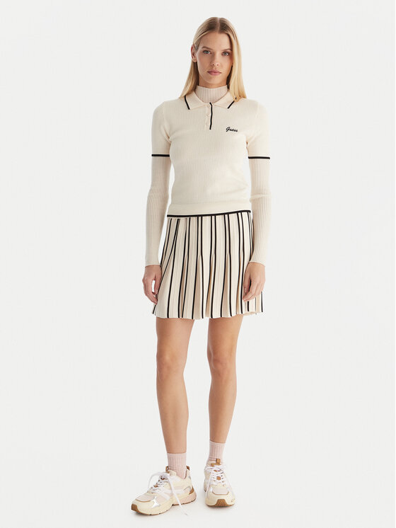Guess Guess Polokošeľa Polo sweater Béžová Slim Fit
