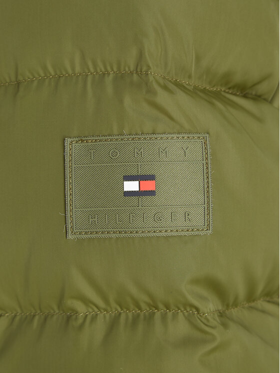 Tommy Hilfiger Tommy Hilfiger Žieminė striukė Essential KB0KB08341 S Chaki Regular Fit
