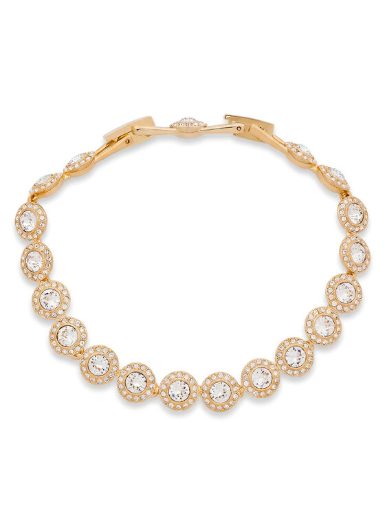 Swarovski Swarovski Set Ohrringe, Armband und Kette Una Angelic 5750619 Goldfarben