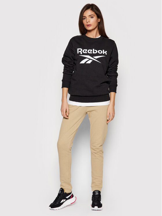 Felpa Frotte Identity Logo GL2534 Nero Oversize