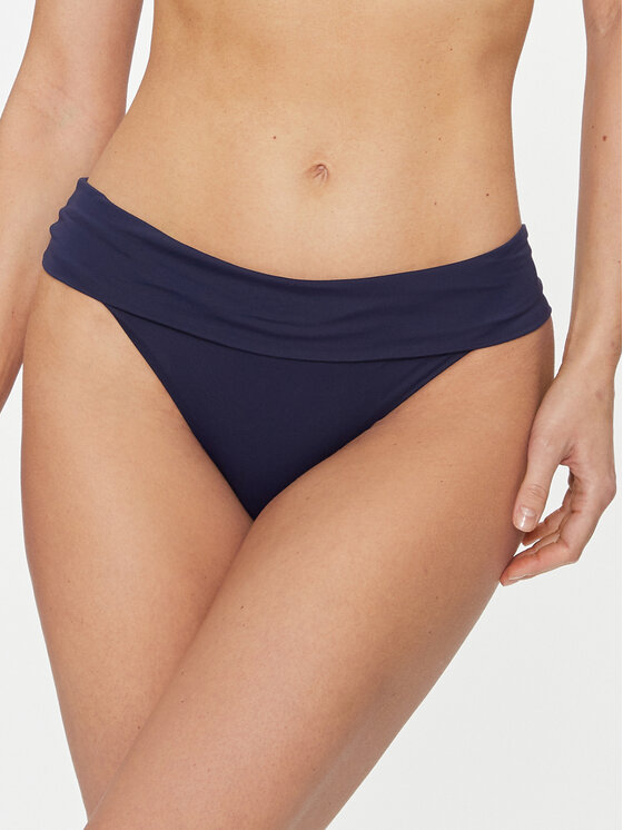 Melissa Odabash Spodnji del bikini Brussels Bottom Cr Mornarsko modra