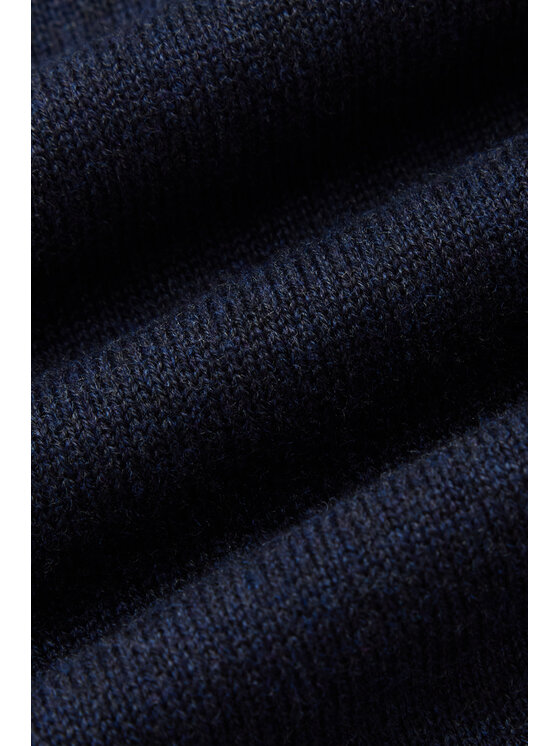 Lancerto Lancerto Sweter Joakim SW073225000044 Granatowy Regular Fit