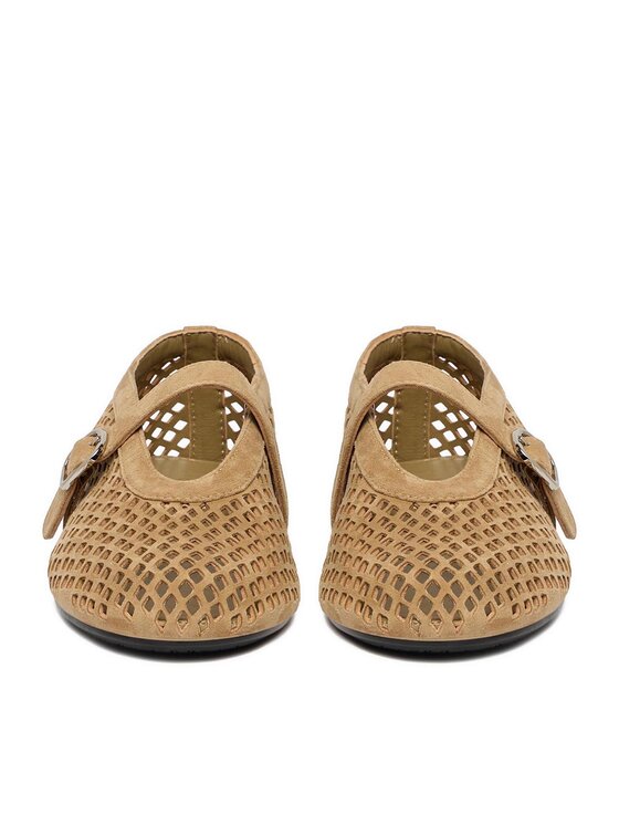 Badura Badura Ballerine EO-AISHA-LT516-207 Beige scuro