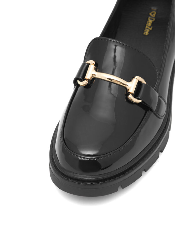 DeeZee DeeZee Loafers FLORENCE HY60116-3 Μαύρο