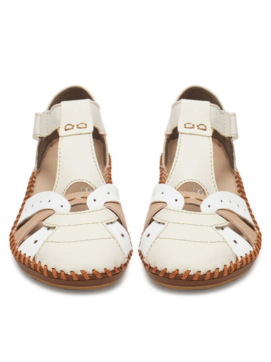 Rieker Rieker Sandalen M1655-61 Beige