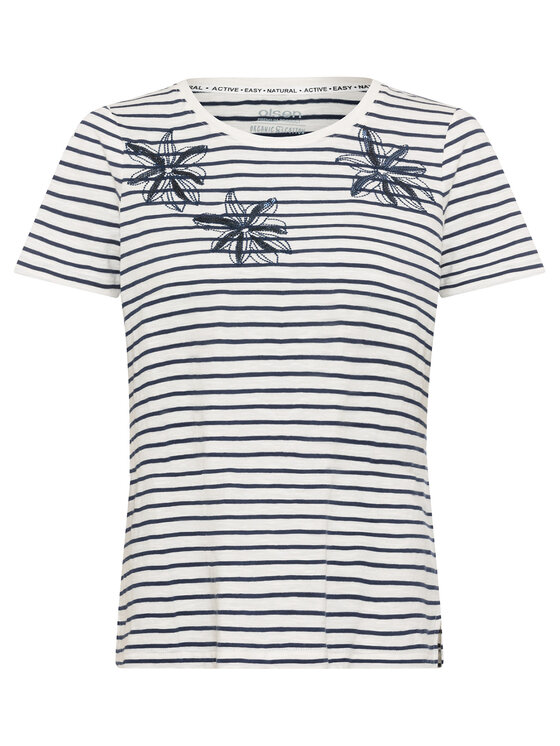 Olsen Olsen Футболка 11105068 Écru Regular Fit