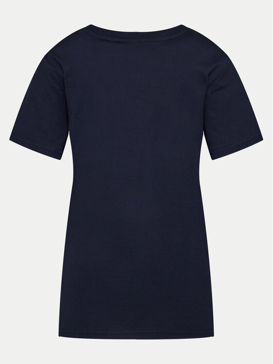 Hunter Hunter T-krekls HARU0006242 Tumši zils Regular Fit