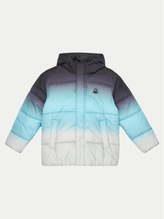United Colors Of Benetton United Colors Of Benetton Zimska jakna 23G5CN05W Plava Regular Fit