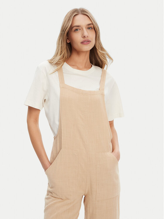 Billabong Billabong Ogrodniczki ABJWD00686 Beżowy Regular Fit