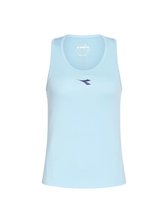 Diadora Diadora Koszulka techniczna L. TANK CORE Niebieski Basic Fit