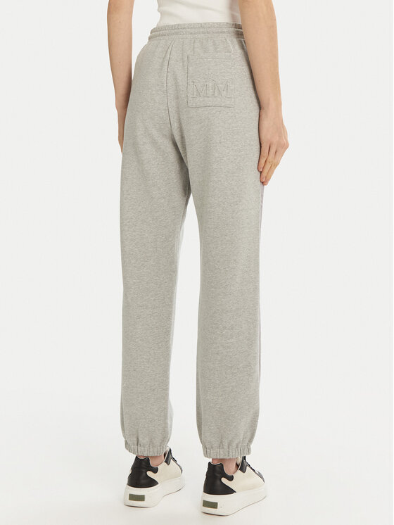 Max Mara Leisure Max Mara Leisure Teplákové nohavice Dudy 2516781107 Sivá Regular Fit