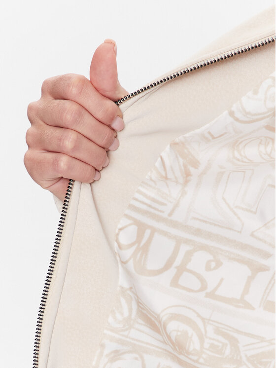 Desigual Desigual Яке от имитация на кожа Detroit 23SWEW02 Екрю Regular Fit