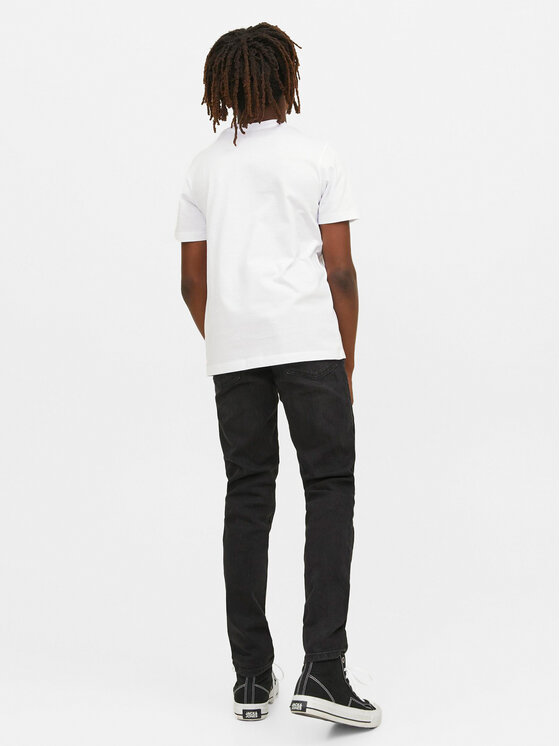 Jack&Jones Junior Jack&Jones Junior T-Shirt Corp Logo 12257365 Weiß Standard Fit