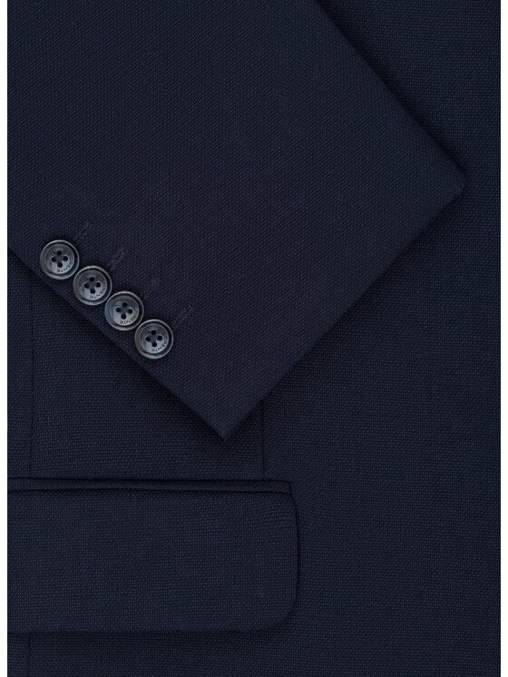Pako Lorente Pako Lorente Marynarka P26WP-3X-020 Granatowy Slim Fit
