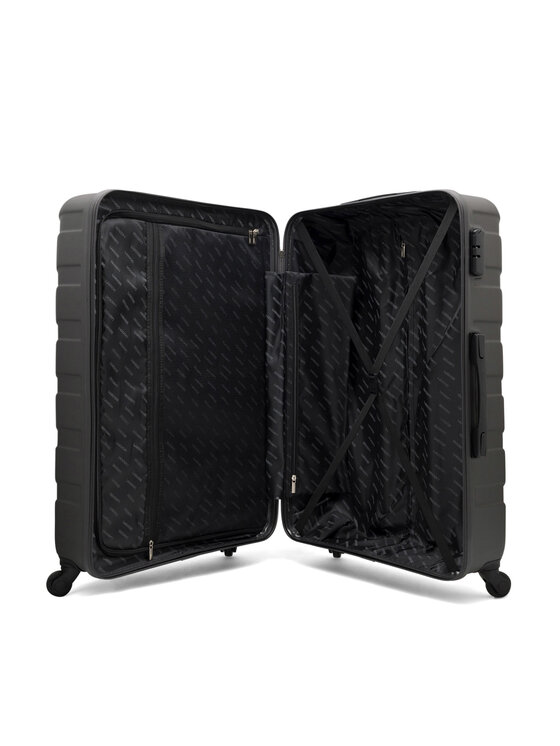 Lasocki Lasocki Голям куфар WAS-L-003-A23-GREY Сив