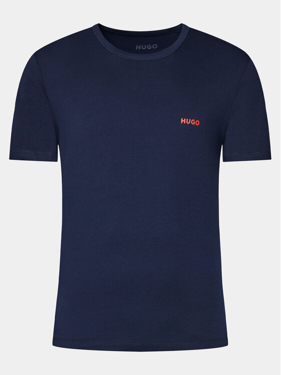 HUGO Hugo Súprava 3 tričiek T-Shirt Rn Triplet P 50480088 Zelená Regular Fit